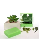 Neerambh Veda Aloe Neem Tulsi Premium Bathing Bar - Image 2